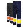 Pantalón multibolsillos combinado A.V.